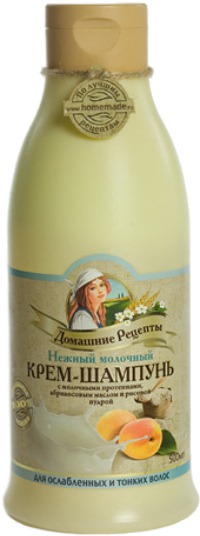 Отзывы о нежный молочный шампунь - домашние рецепты в интернет магазине парфюмерии и косметики makeup.
