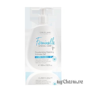 Oriflame / Очищающий гель Feminelle Special Care+ Deodorising Cleansing Intimate Gel