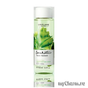 Oriflame /    Love Nature FASE TONER Hydrating Combination Scin Aloe vera