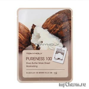 Tony Moly /   Pureness 100 Shea Butter Mask Sheet