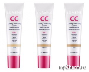 Lumene /  CC  CC Color Correcting Cream With Arctic Lingonberry 6 in 1 SPF 20 