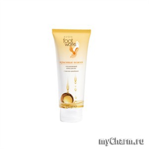 Avon / Foot Works Красивые ножки Увлажняющий крем для ног с маслом макадамии