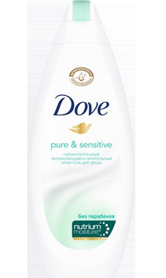 DOVE / Крем-гель для душа гипоаллергенный