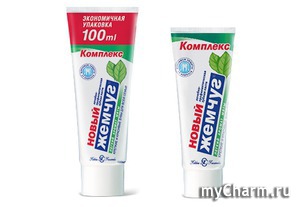 "Невская косметика" / Зубная паста "Новый Жемчуг" с легким ароматом мяты