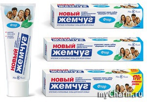 "Невская косметика" / Зубная паста «Новый Жемчуг Фтор»