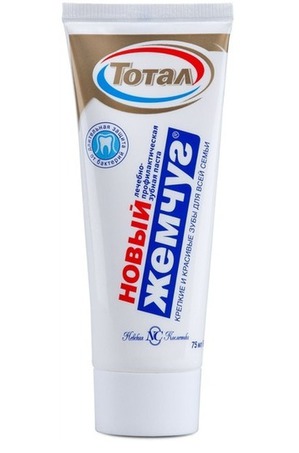 "Невская косметика" / Зубная паста «Новый Жемчуг Тотал»