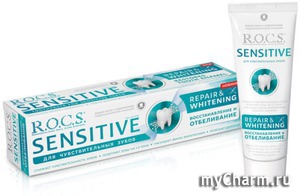 R.O.C.S / Зубная паста SENSITIVE Repair & Whitening