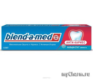 Blend-a-med /   "-. "