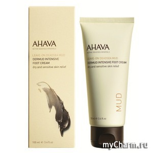 Ahava /    Leave-on deadsea mud: dermud intensive foot cream