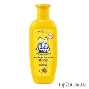 "Невская косметика" / Пена для ванн детская с облепихой «Ушастый нянь»