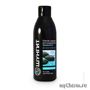 "Фратти НВ" / Мягкий шампунь для ежедневного применения «Для всех типов волос» серии «Шунгит»