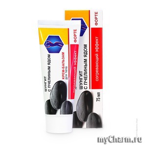 "Фратти НВ" / Крем-бальзам для тела Крем-бальзам «Шунгит с пчелиным ядом» серии «Шунгит»