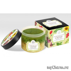 "Дом Природы" / Скраб для тела Антицеллюлитный скраб «КРЫМСКИЕ ТРАВЫ» соляной