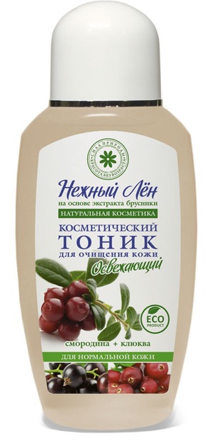 "Нежный лен" / Тоник для лица Тоник «Освежающий» для нормальной кожи