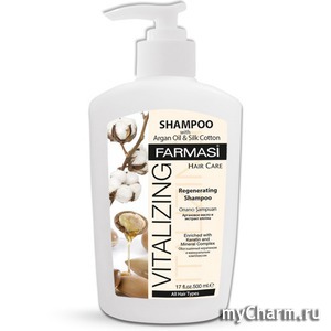 Farmasi / Argan & Silk Cotton Shampoo       
