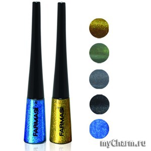 Farmasi / Metalic Eyeliner Жидкая подводка для глаз "Металлик"