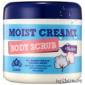 Lioele /    Moist Creamy Body Scrub