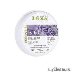 BIOSEA /    Essential Creme de Noit Peaux Seches