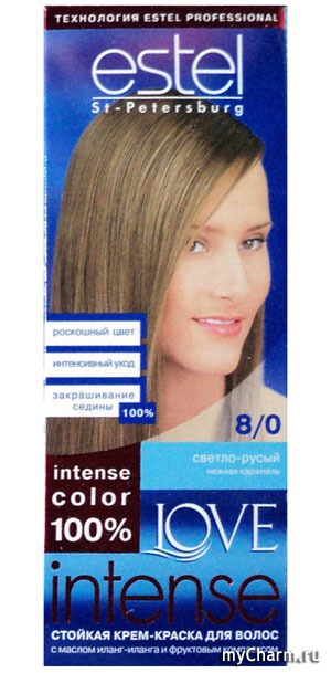 ESTEL / Стойкая крем-краска для волос Love Intense