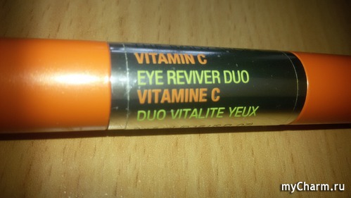 Восстанавливающее средство для кожи вокруг глаз 2 в 1 витамин с