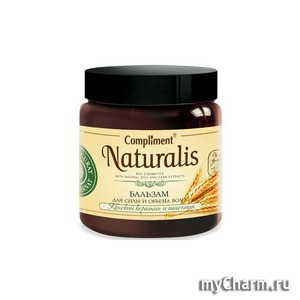 Compliment / Бальзам для силы и объема волос «Конский кератин и пшеница"