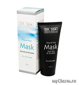 Dr. Sea / Mineral mud mask Aloe vera & Dunaliella Минеральная грязевая маска с алоэ вера и дуналиеллой