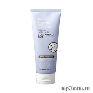 The Face Shop / Blackhead Out Cleansing Foam Мягкая пенка для умывания