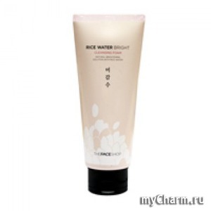 The Face Shop / Rice Water Bright Cleansing Foam Нежная пенка для умывания