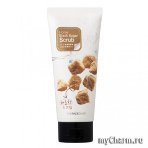 The Face Shop / Honey Black Sugar Scrub Скраб для лица с коричневым сахаром
