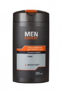 Modum / Гель-шампунь для волос и тела тонизирующий серии "Men Expert"