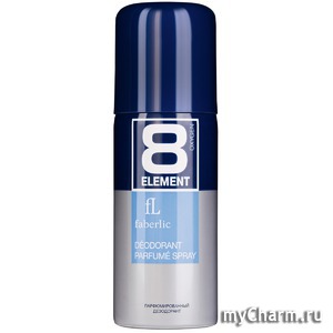 Faberlic /  Deodorant parfume spray "8 Element" for men