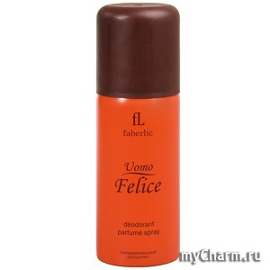 Faberlic /  Deodorant parfume spray "Uomo Felice" for men