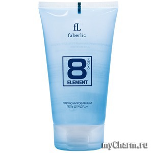 Faberlic / Парфюмированный гель для душа "8 Element" для мужчин