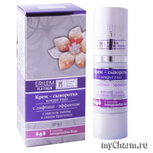 "Венец Сибири" / Крем- сыворотка вокруг глаз с лифтинг — эффектом «Платина»