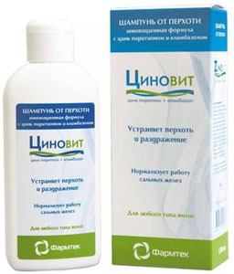 "Фармтек" / Шампунь от перхоти ЦИНОВИТ