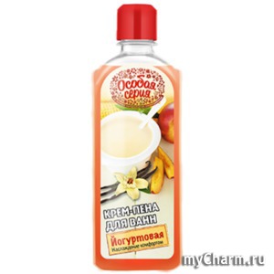 "Особая серия" / Крем-Пена для ванн Йогуртовая