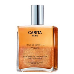 Carita / Сухое масло FLUIDE DE BEAUTE Флюид красоты № 14 с золотым пигментом