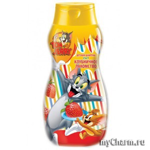 Tom and Jerry / Детский шампунь 2 в 1 "Клубничное лакомство"