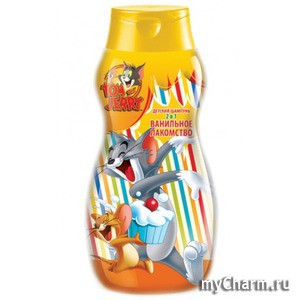 Tom and Jerry / Детский шампунь 2 в 1 "Ванильное лакомство"