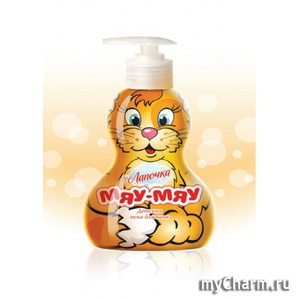 "Лапочка" / Детская пена для ванн Мяу-мяу