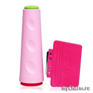 Konad / Двухсторонний штамп и скрапер