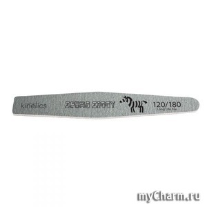 Kinetics / Профессиональная пилка "Zebra Ziggy" 120/180