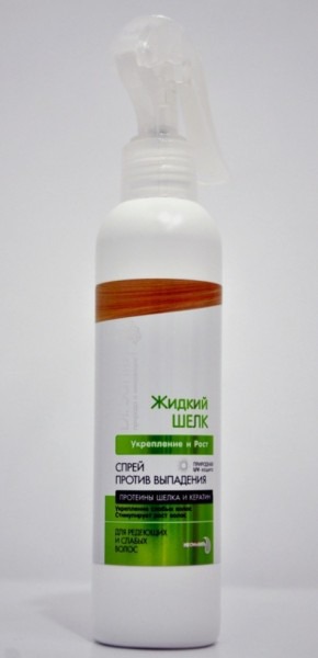 Dr. Sante / Спрей для волос "Жидкий шелк" против выпадения "Укрепление и рост"