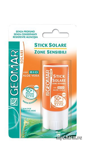 Geomar /  Stick Solare Zone Sensibli SPF50+