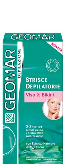 Geomar /     Strisce Depilatorie Viso & Bikini
