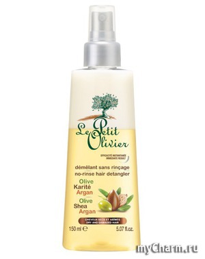 Le Petit Olivier /   no-rinse hair Detangler Ol,ve Shea Argan