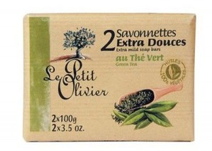 Le Petit Olivier / ���� Extra mild Soap bars Green Tea