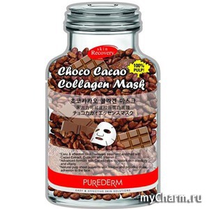 Purederm /    Choco Cacao Collagen Mask