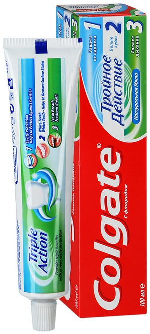 Colgate /   Triple Action original mint