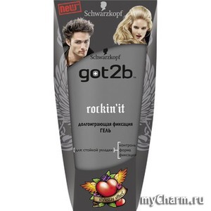 Got2b / Гель для укладки волос Rockin'it Долгоиграющая фиксация